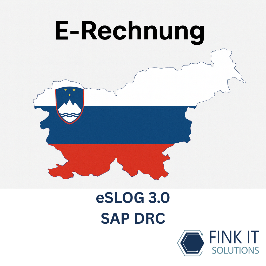 E-Rechnung in Slowenien mit Flagge