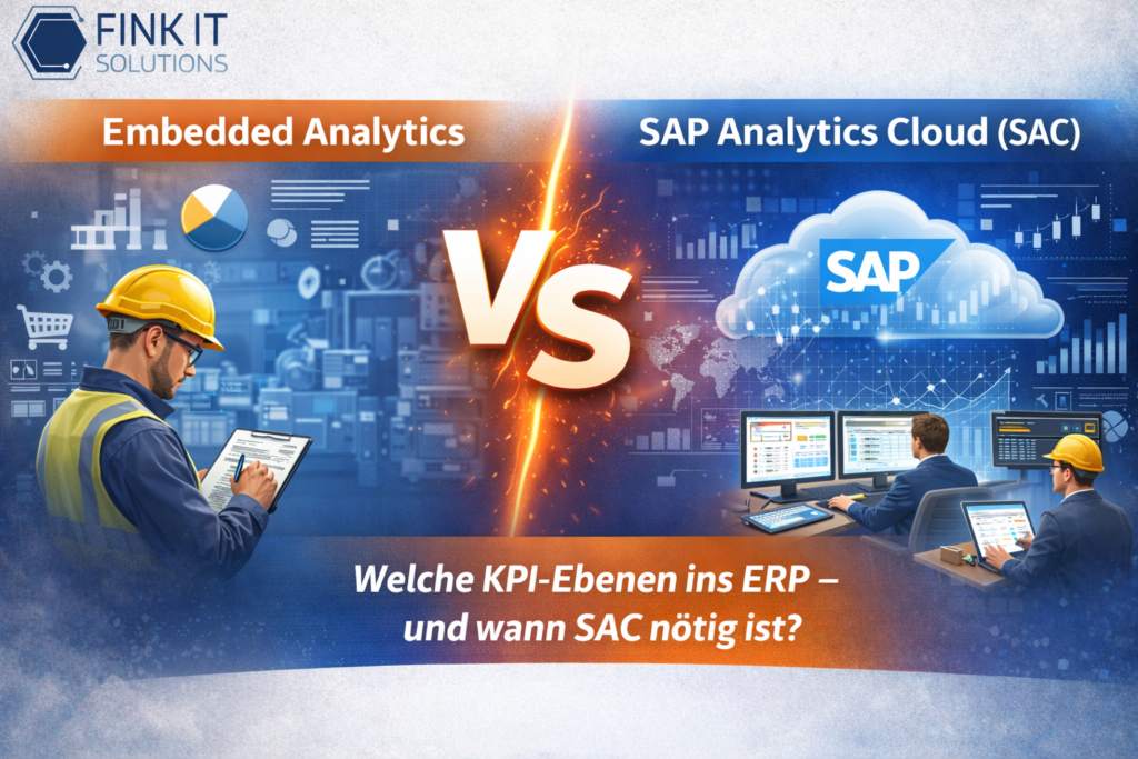 Embedded Analytics oder SAP Analytics Cloud Beitragsbild